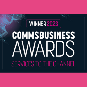 Service to the Channel Award 2023 Comms Business Winner Simon Adams