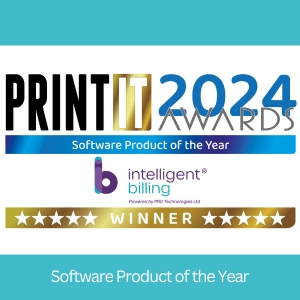 PrintIT awards - Software Product of the Year 2024 - MSP billing software